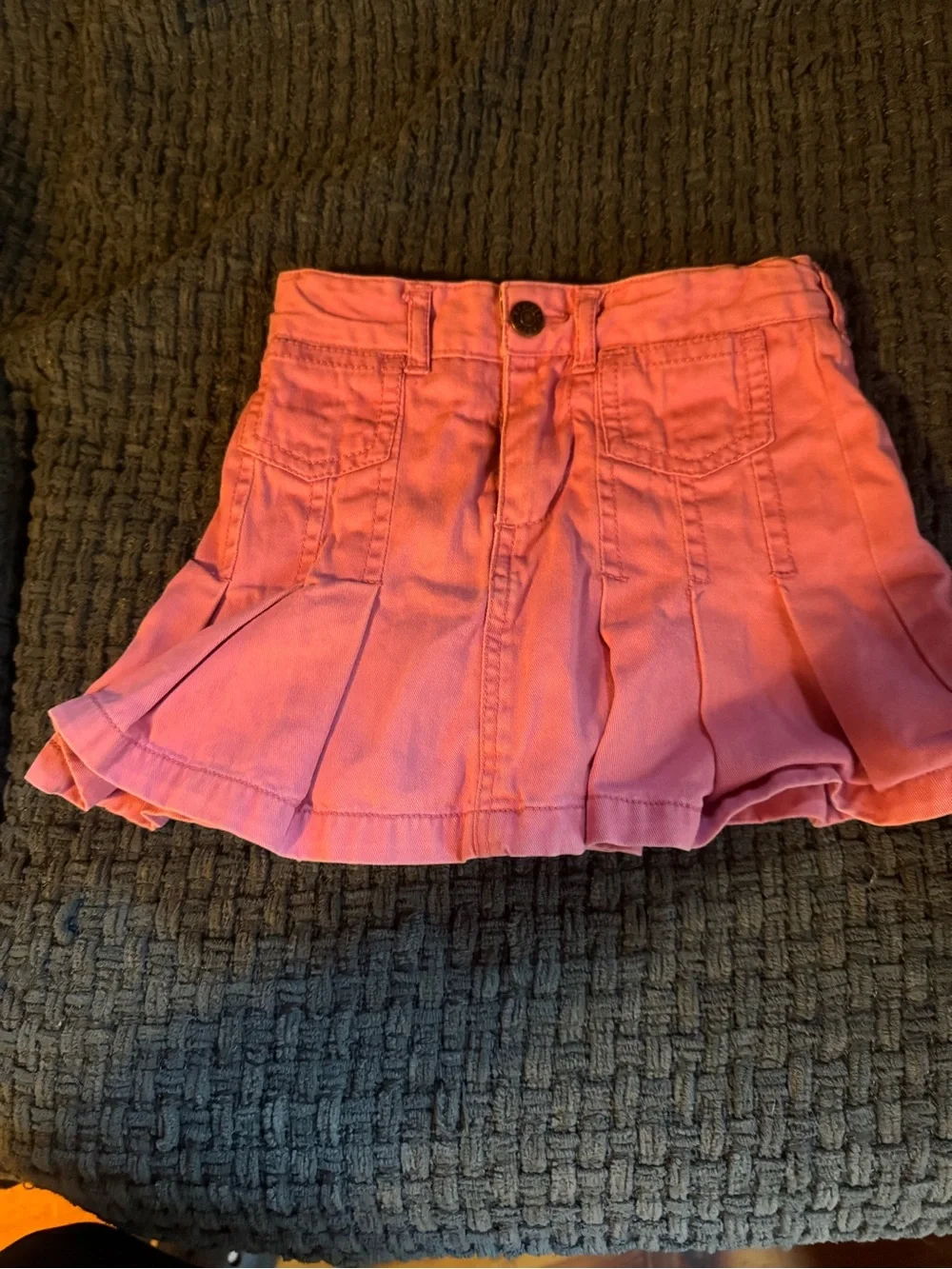 The Children's Place Pink Ruffle Skirt with adjustable waist vintage
